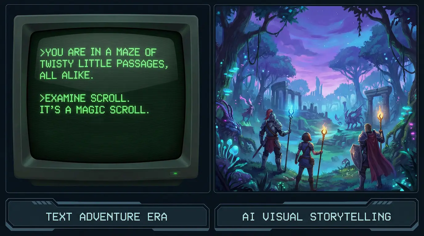 Mejores alternativas a AI Dungeon 2026: aventuras de texto gratis y RPG visuales