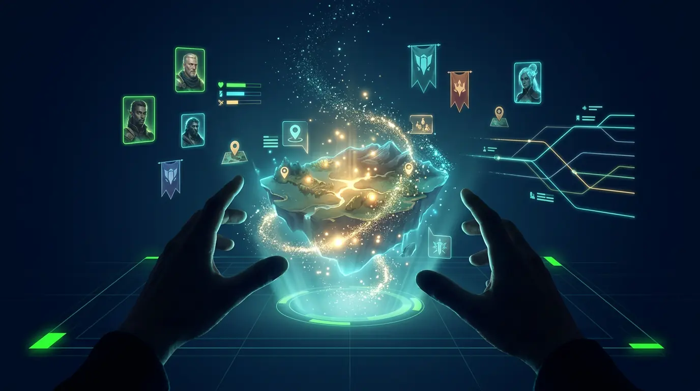 Cómo crear un mundo RPG jugable con IA