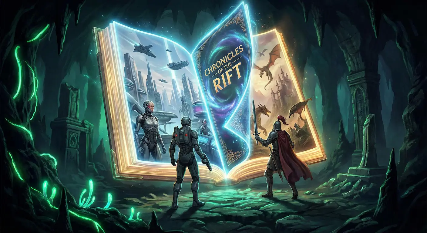 El futuro del fan fiction: mundos interactivos con IA en 2026
