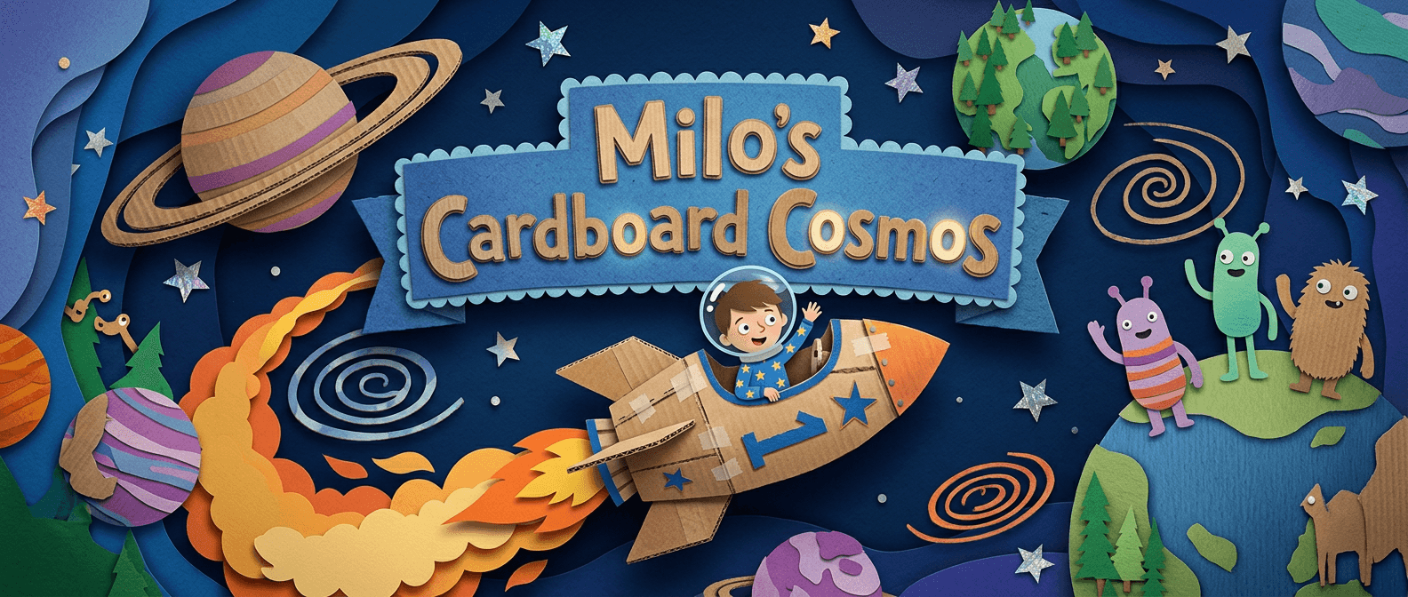 Milo's Cardboard Cosmos