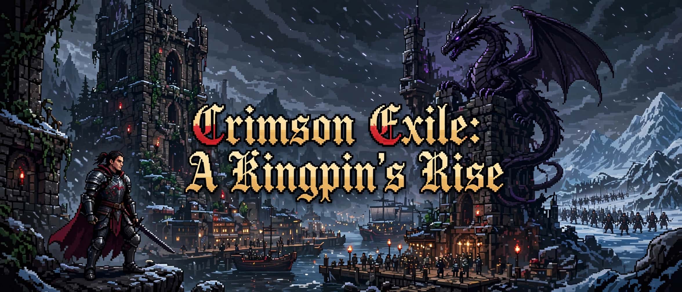 Crimson Exile: A Kingpin's Rise